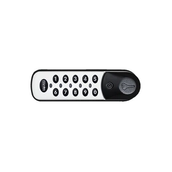 Digital Electronic Cabinet Lock For Wet/Chlorinated Areas Standard White Right